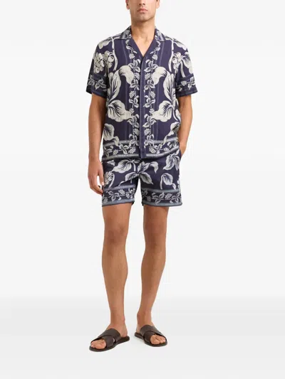 Orlebar Brown Maitan Linen Shirt In White