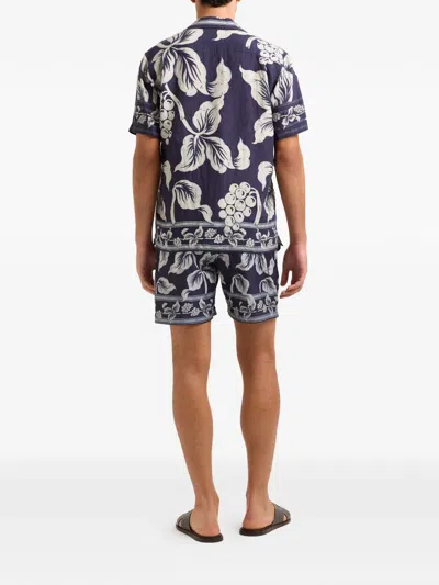 Orlebar Brown Maitan Linen Shirt In White