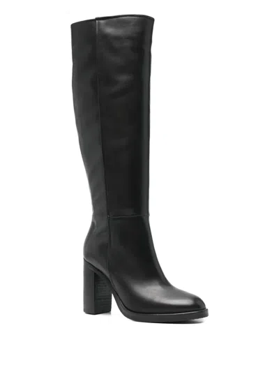 Paola Parisi 95mm Block-heel Boots In Black