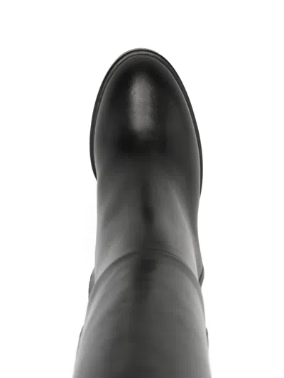 Paola Parisi 95mm Block-heel Boots In Black