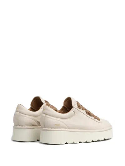 Pànchic Lace-up Platform Sneakers In Neutral