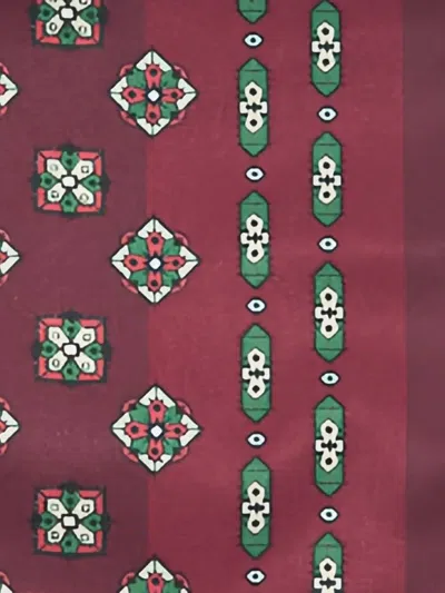 Orlebar Brown Bulldog Printed Swim Shorts In Red