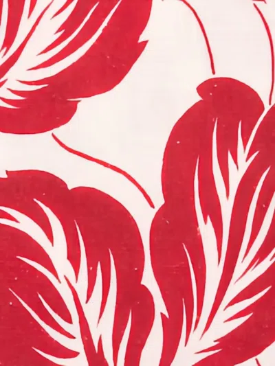 Orlebar Brown Maitan Camp-collar Floral-print Linen Shirt In White