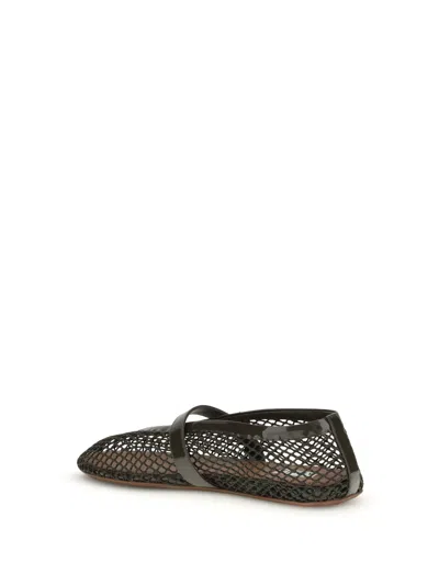 Alaïa Women Ballerinas In Black