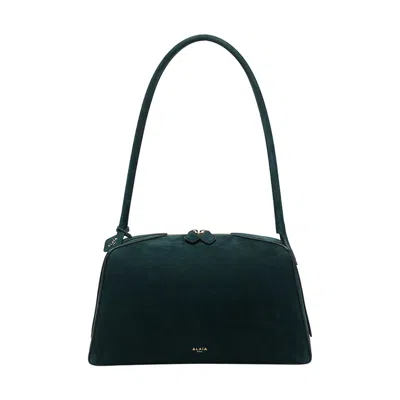 Alaïa Alaia Women Le Bouledogue Shoulder Bag In Green