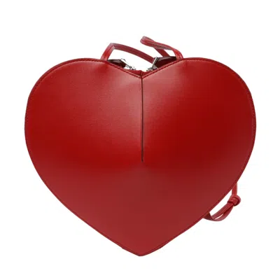 Alaïa Alaia Women Le Coeur Crossbody Bag In Red