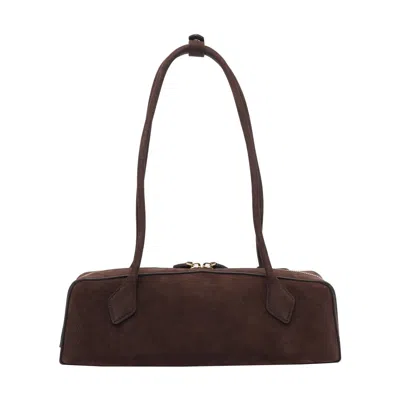 Alaïa Alaia Women Medium Le Teckel Shoulder Bag In Brown