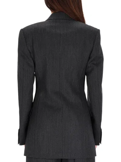 Alexander Wang Mini Blazer Dress In Black