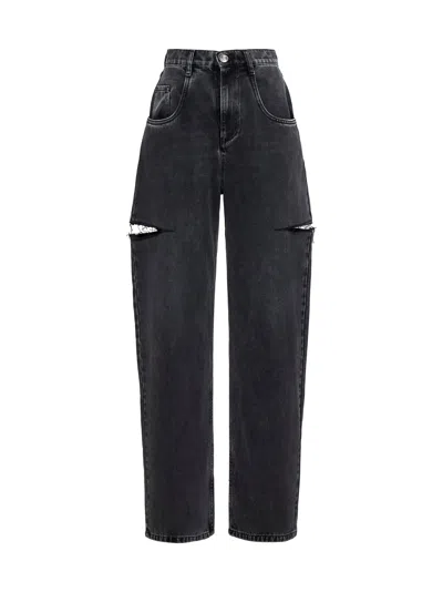 Maison Margiela Black 'cut' Jeans By  In Black