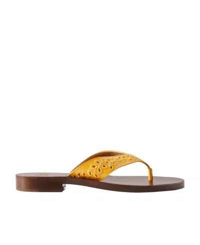 Chloé Eres Sandals In Yellow