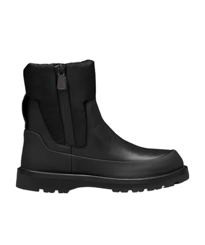 Moncler Brenda Padded Ankle Boots In Black