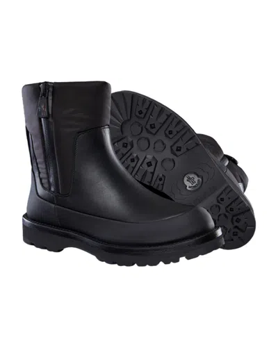 Moncler Brenda Padded Ankle Boots In Black