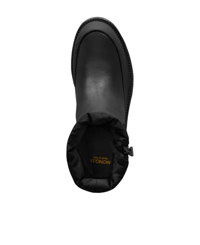 Moncler Brenda Padded Ankle Boots In Black