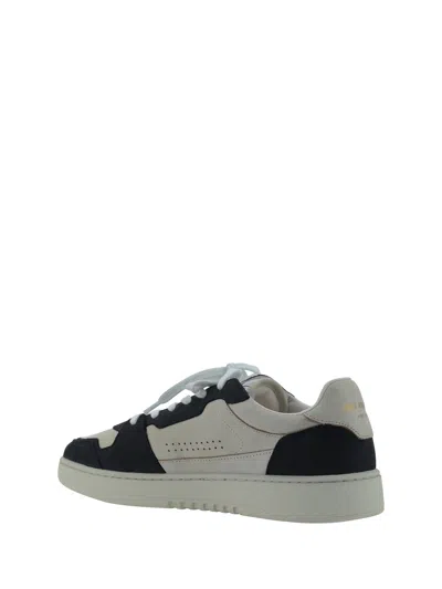 Axel Arigato Dice Lo Black And Beige Two-tone Sneakers In Calf Leather Man In Multi