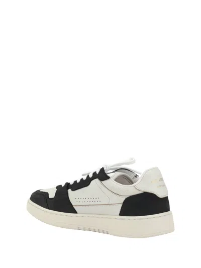 Axel Arigato Dice Lo Black And Beige Two-tone Sneakers In Calf Leather Man In Multi