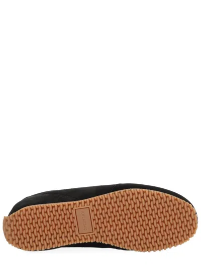 Axel Arigato Suede Low-profile Sneakers With Textured Sole In Black