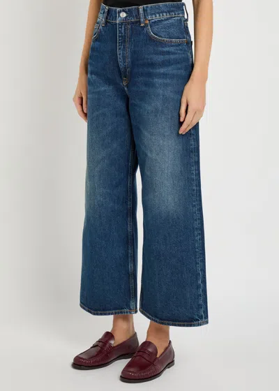 Polo Ralph Lauren Wide-leg Jeans In Blue
