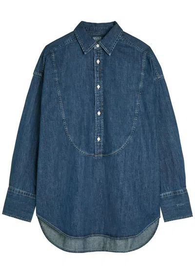 Polo Ralph Lauren Denim Shirt In Blue