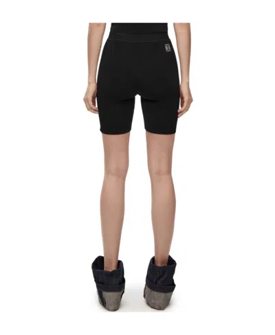 Loewe Cycling Shorts In Viscose Blend In Black