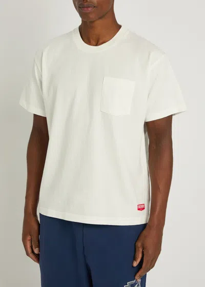 Cherry Los Angeles Chevron Classic Cotton T-shirt In White