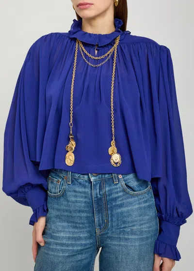 Chloé Chloe The  Medals Layered Necklace In Gold