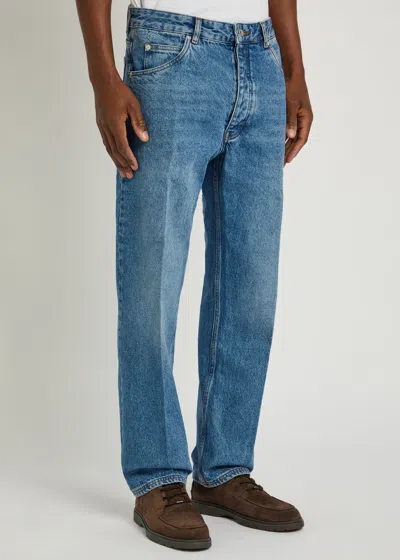 Studio Nicholson Cowboy Straight-leg Jeans In Blue