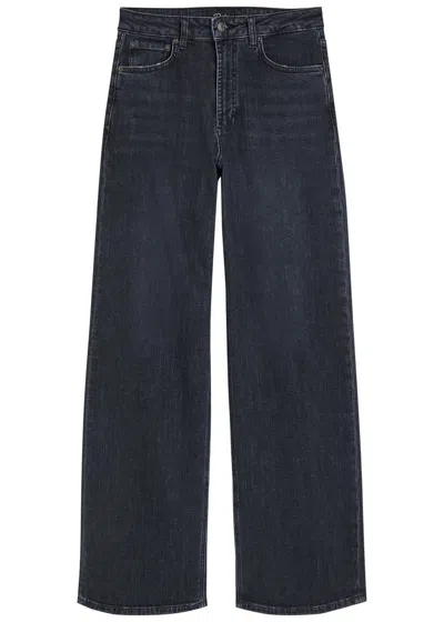 Rails Getty Wide-leg Jeans In Blue