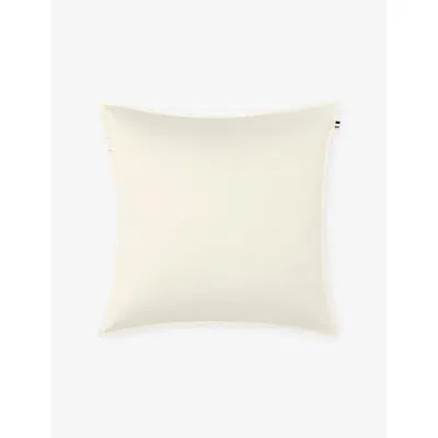 Hugo Boss Moon Square Cotton Pillowcase In Gray