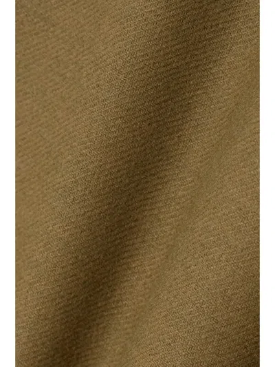 Dries Van Noten Split Mid-length Skirt In Brown