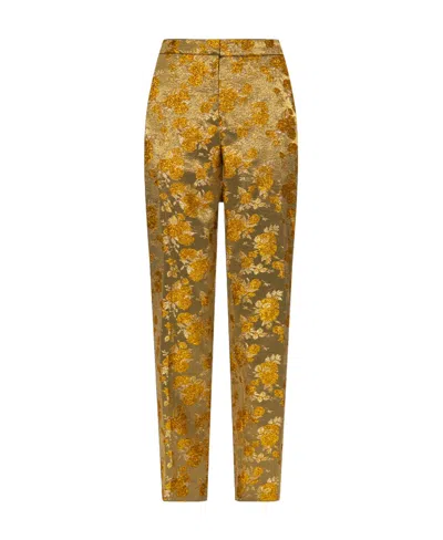 Dries Van Noten Multi-pocket Casual Pants In Brown