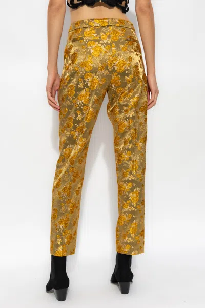 Dries Van Noten Multi-pocket Casual Pants In Brown