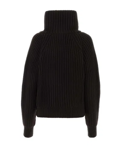 Khaite Lanzino High-neck Cashmere Jumper In Brown