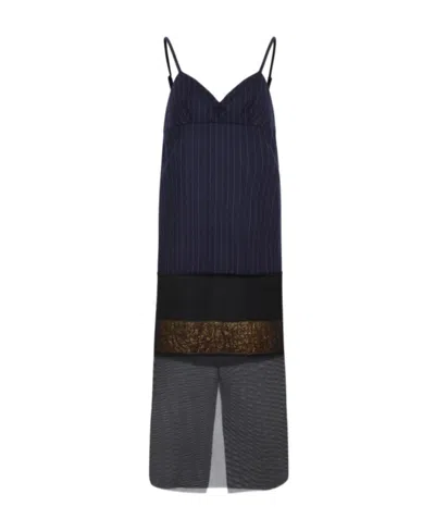 Dries Van Noten Sling Dress In Multi