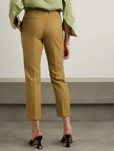 Dries Van Noten Belt Ring Casual Pants In Brown