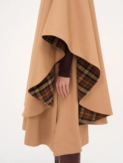 Chloé Organic Cotton Yarn Shawl In Nude