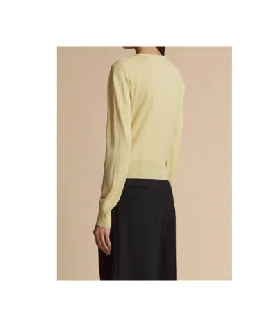 Khaite Jackie Cardigan In Neutral