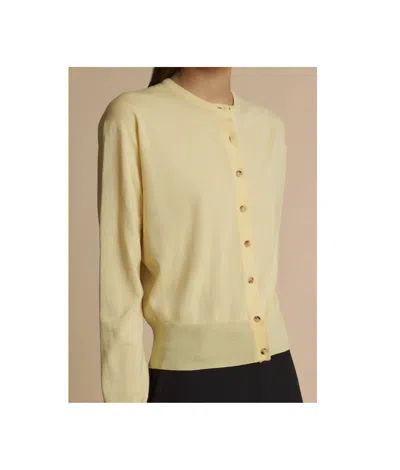 Khaite Jackie Cardigan In Neutral