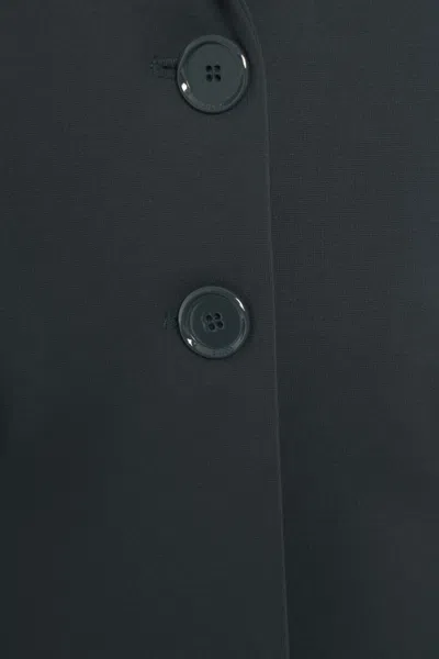 Pinko Notched-lapel Single Breasted Blazer In Gray