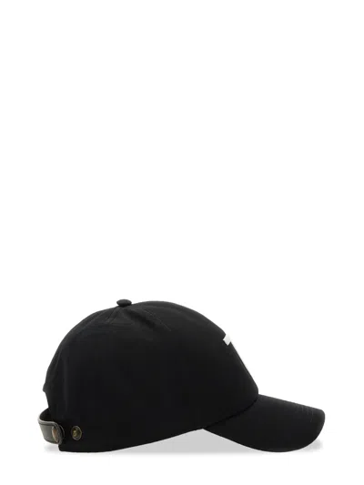 Tom Ford Logo Embroidered Baseball Cap In Black