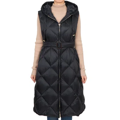 Max Mara The Cube Tregil Quilted Vest In Black