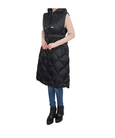 Max Mara The Cube Tregil Quilted Vest In Black