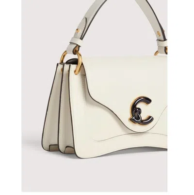 Coccinelle C-me Small In White