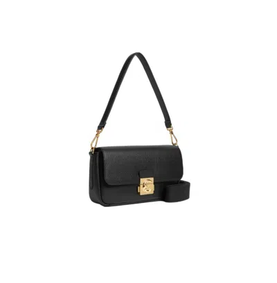 Coccinelle C-me Lock Medium In Black