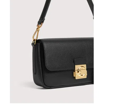 Coccinelle C-me Lock Medium In Black
