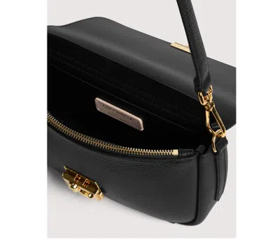Coccinelle C-me Lock Medium In Black