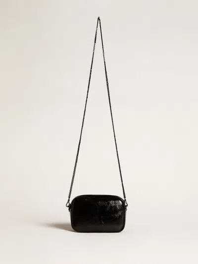 Golden Goose Deluxe Brand Mini Star Embellished Shoulder Bag In Black