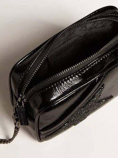 Golden Goose Deluxe Brand Mini Star Embellished Shoulder Bag In Black