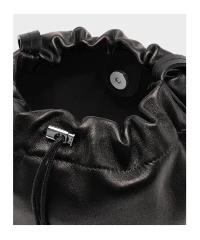 Maison Margiela Draw-string Pouch Bag In Black