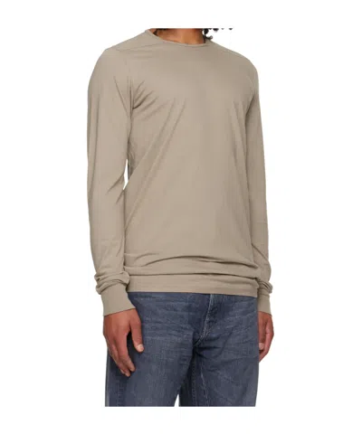 Rick Owens Drkshdw Concordians Level Long-sleeve T-shirt In Neutral
