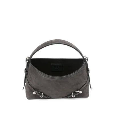 Givenchy Mini Leather Bag Featuring Adjustable Strap In Gray